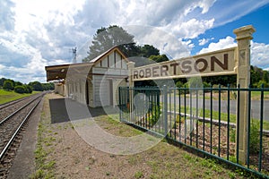 Robertson railway station, New South Wales, Australia photo